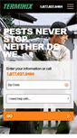 Mobile Screenshot of landing.terminix.com